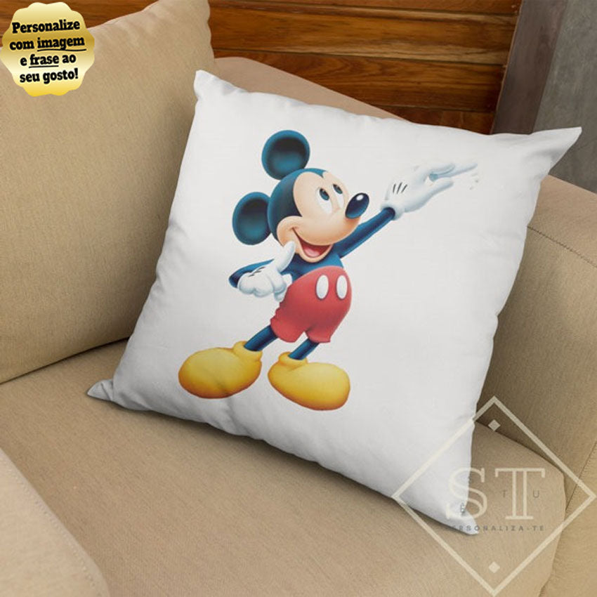 Almofada Mickey (Pode acrescentar Nome)